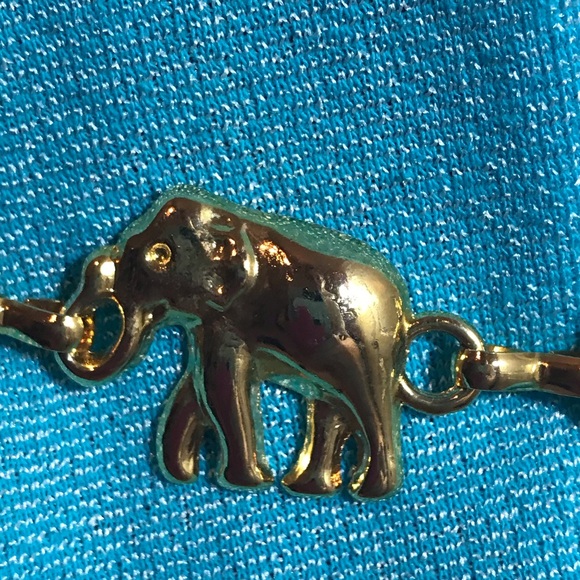 Vintage gold elephant belt - Picture 4 of 5